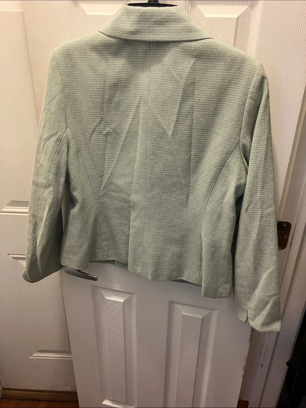 East 5th Mint Green Textured Women's Blazer
